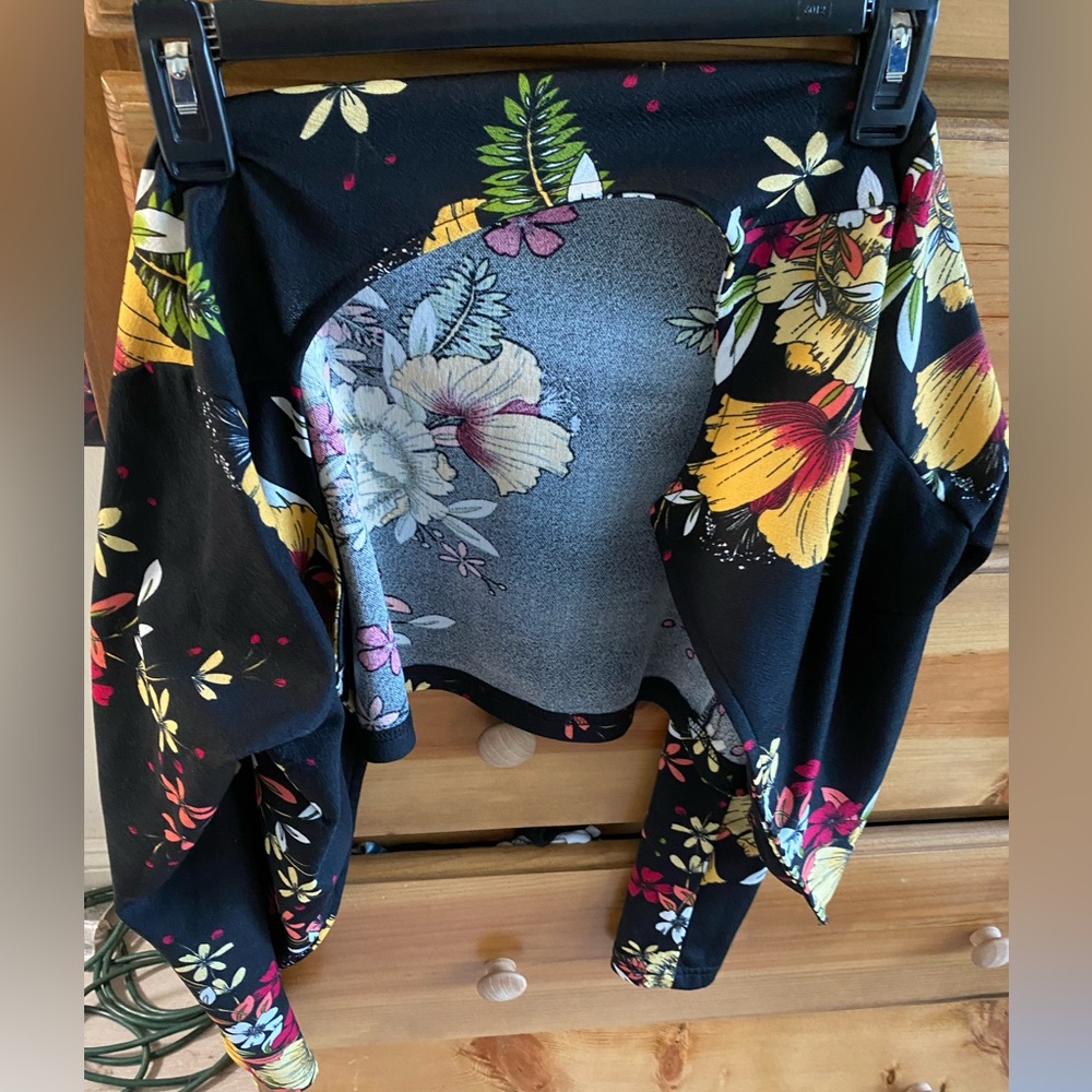 Flower casual blazer